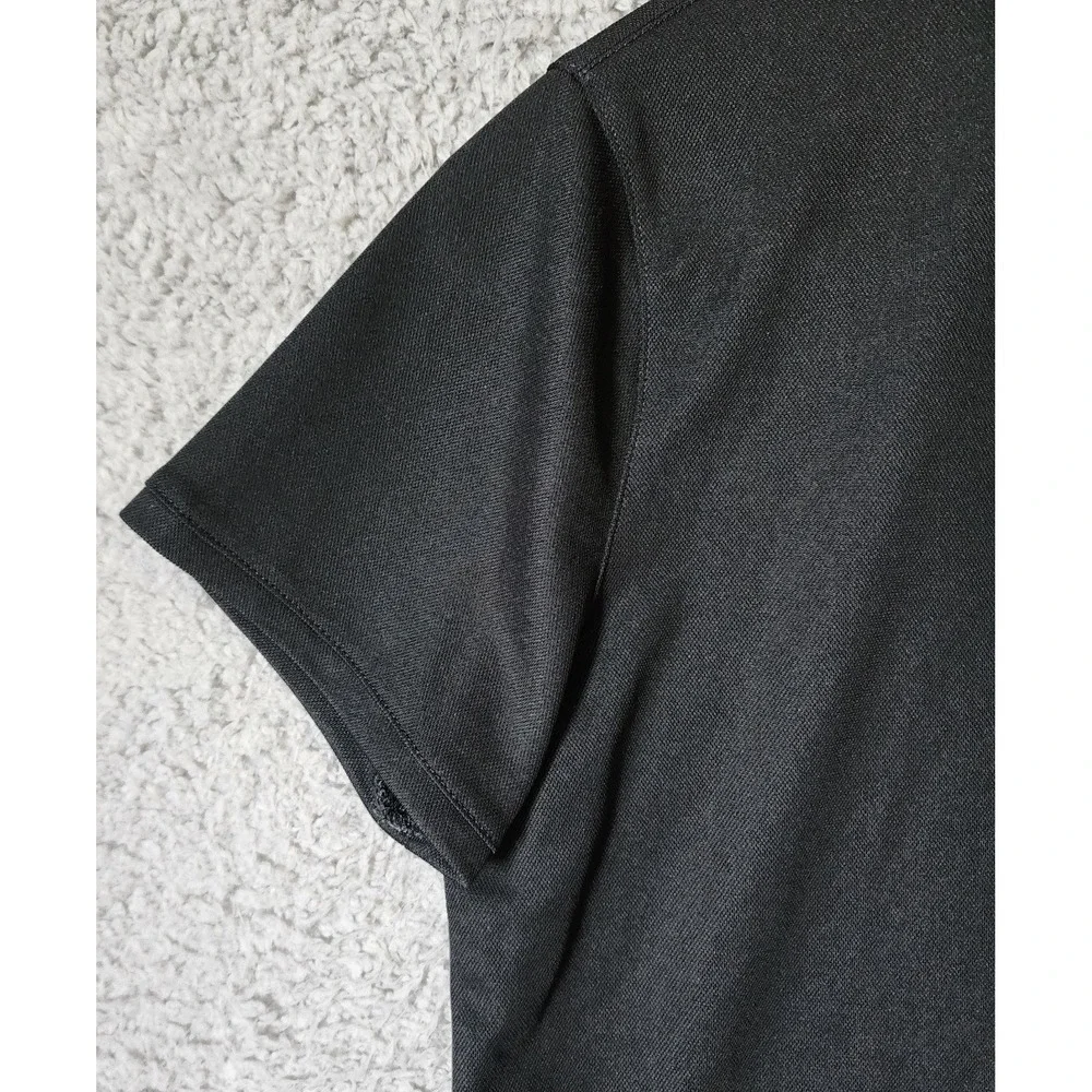 Nike Girls Size XL‎ DriFit Golf Victory Polo Shirt Polyester Black DN1967-010